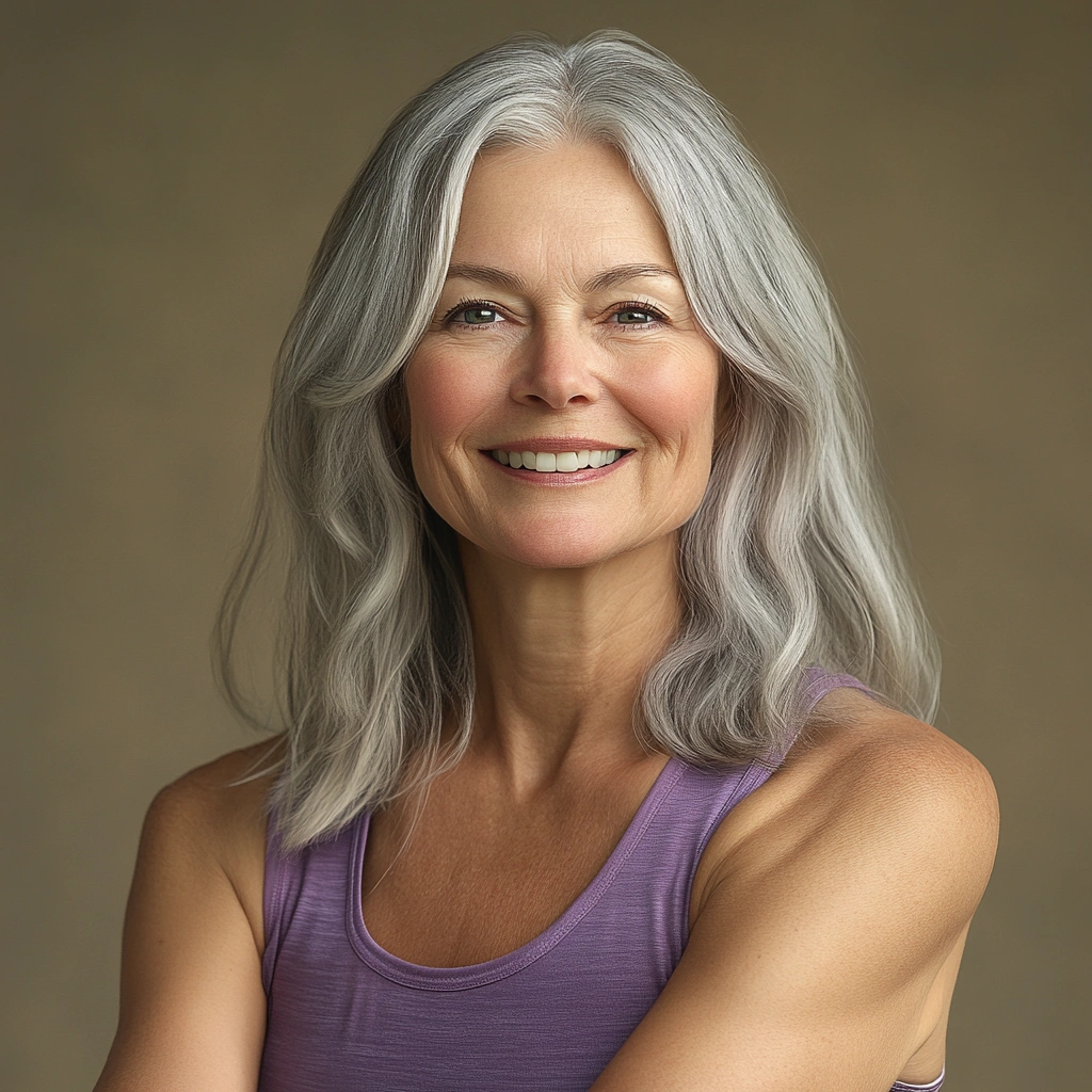 Галина, 68 років, займається йогою